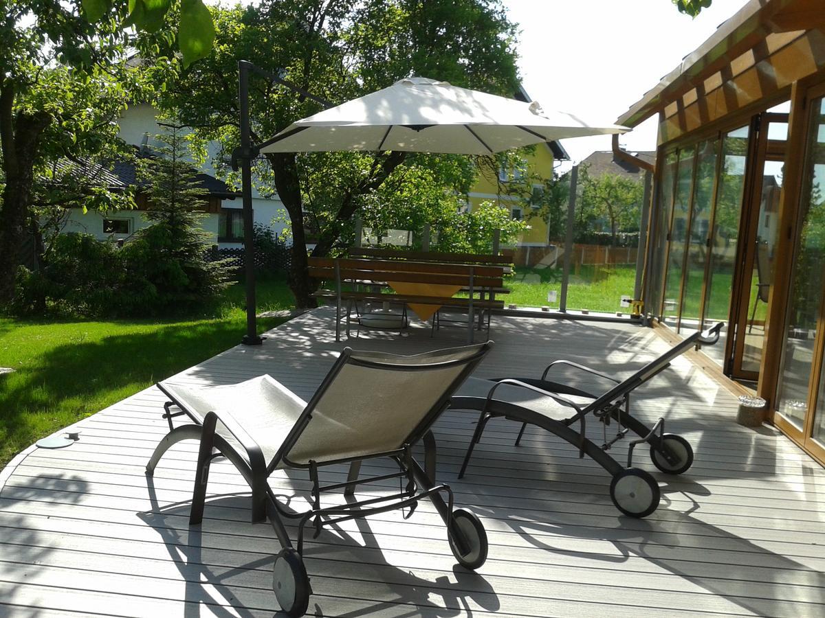 Hotel-Pension Stallinger Weyregg Exterior foto
